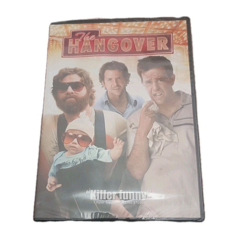 The Hangover DVD Bradley Cooper Zach Galifianakis New Sealed 883929375929